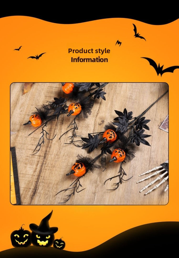 Halloween Festival Plastic Bouquet Ornament For Party Supplies And Festival Decorations