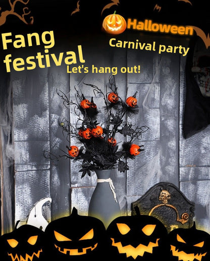Halloween Festival Plastic Bouquet Ornament For Party Supplies And Festival Decorations