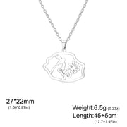 Steel-colored Necklace - Reunion Island Swallow