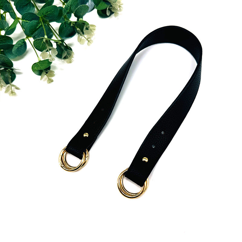 Solid Color Bag Strap In PUR Material Featuring Simple Style For Versatile Bag Accessories