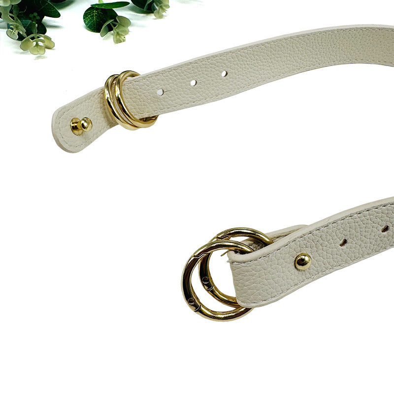 Solid Color Bag Strap In PUR Material Featuring Simple Style For Versatile Bag Accessories