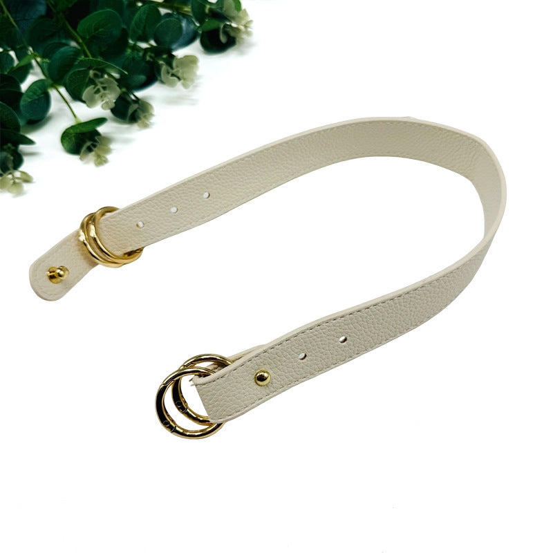 Solid Color Bag Strap In PUR Material Featuring Simple Style For Versatile Bag Accessories