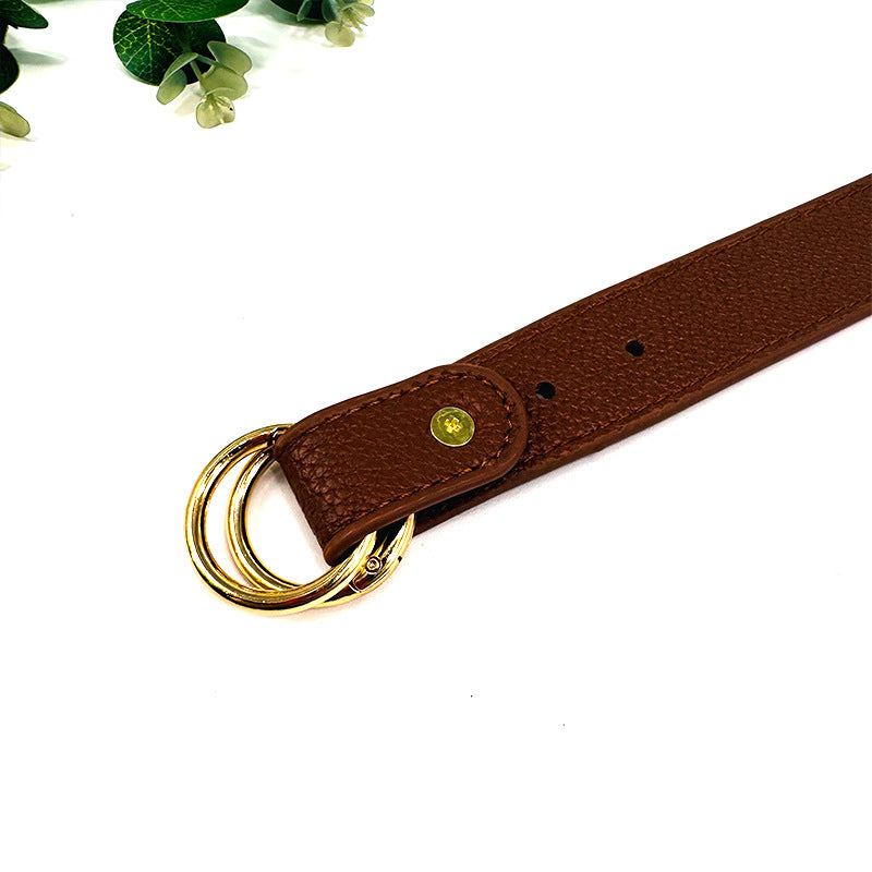 Solid Color Bag Strap In PUR Material Featuring Simple Style For Versatile Bag Accessories