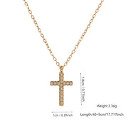 81781 Micro-inlaid Cross