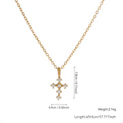 81777 Diamond-shaped Cross