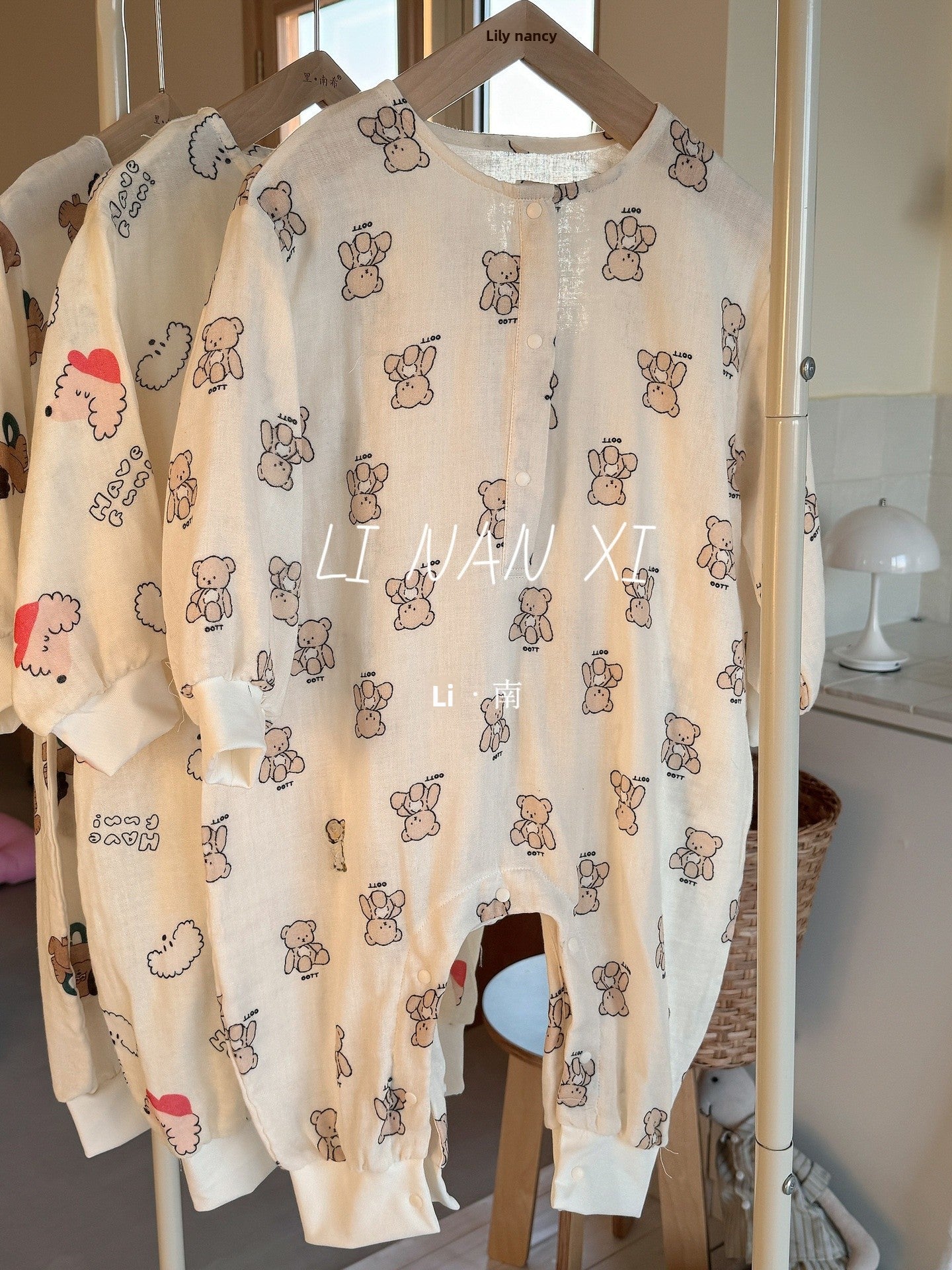 Baby General Dog Cotton Romper With Printing, Inelastic Fabric For Baby 9-12M (80cm)