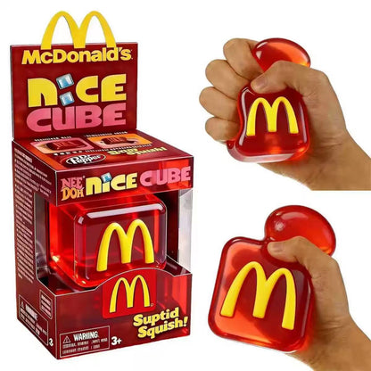 Red Novelty Squishy Toy Made Of TPR Material, Slow Rebound Stress Relief Toy