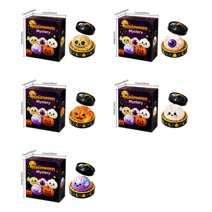 Halloween Skull Squishy Toy Made Of TPR, Novelty Gold Stress Relief Toy For Halloween