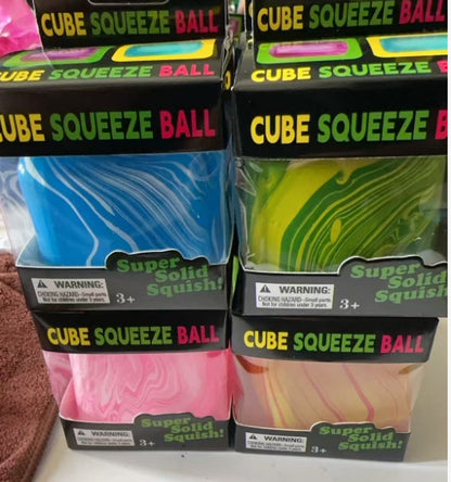 Ice Cube Squishy Toy Made Of Soft TPR Material, Perfect Stress Relief Toy