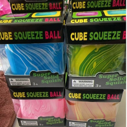 Ice Cube Squishy Toy Made Of Soft TPR Material, Perfect Stress Relief Toy