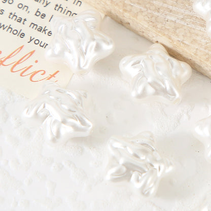 Acrylic Star Beads With 10mm+ Hole Size For Jewelry Making, Available In Vibrant Colour