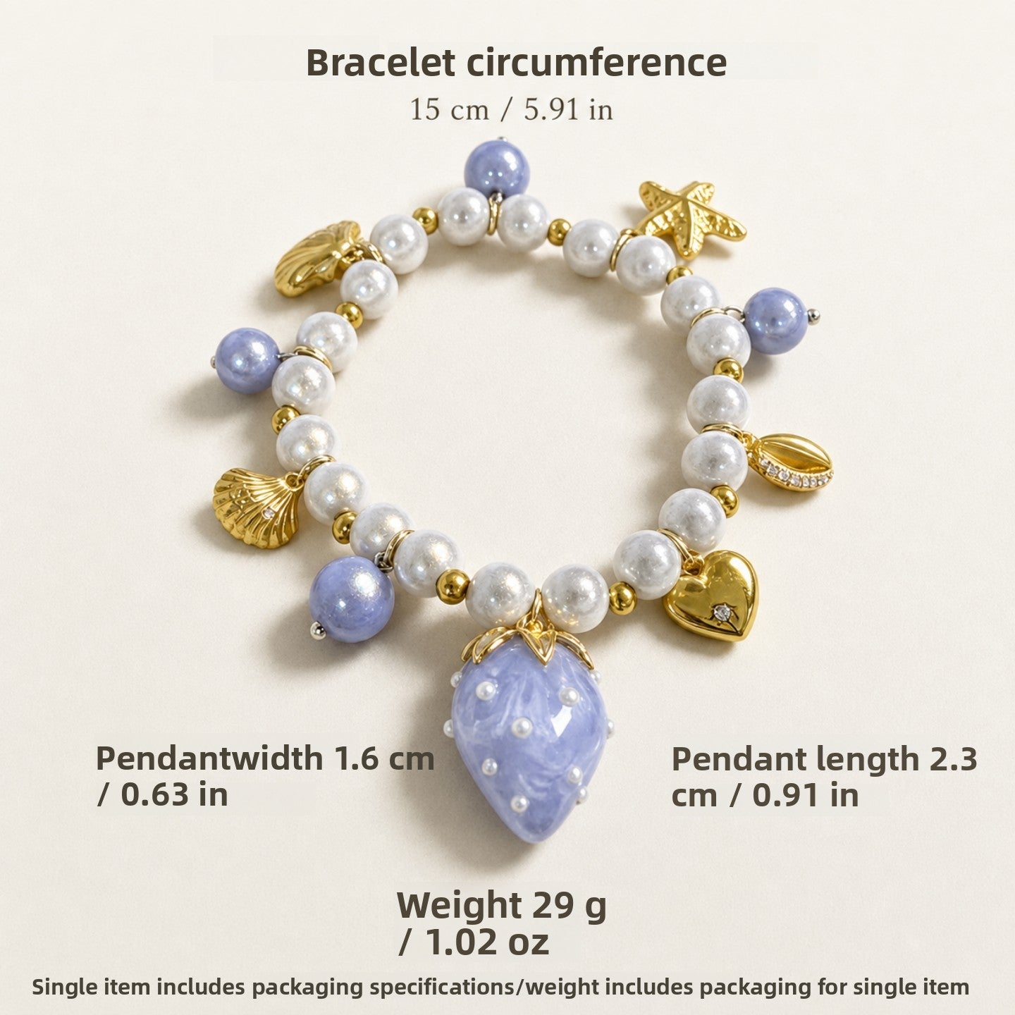 Marine Style Braid Shell Necklace For Women With Mixed Materials And Beaded Chain