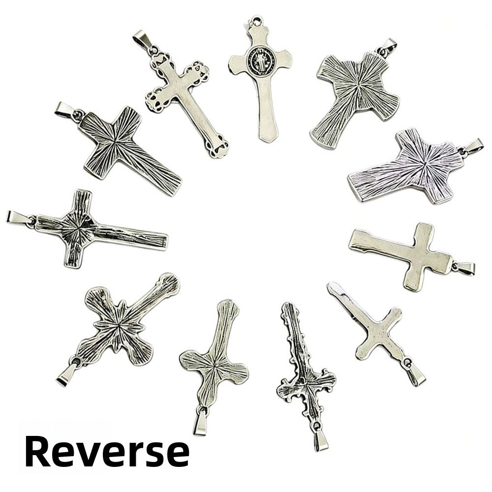 Vintage Style Geometric Pendant For Men, Made Of Durable 304 Stainless Steel