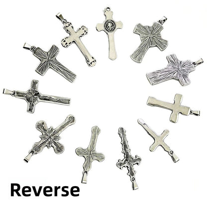 Vintage Style Geometric Pendant For Men, Made Of Durable 304 Stainless Steel