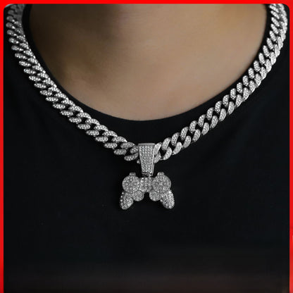 Hip-Hop Style Gamepad Pendant Made Of Zinc Alloy In Gold, Perfect For Summer Wear