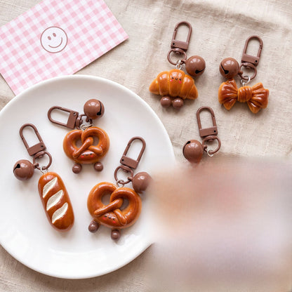 Donuts Key Chain Made Of Durable Resin, Perfect Accessory For Your Keys