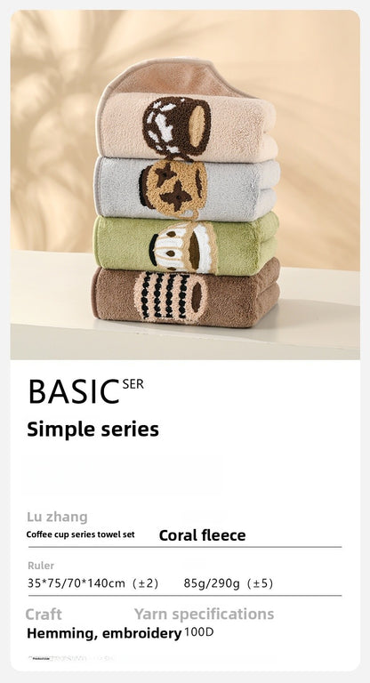 Premium Towels Set For Home Textiles & Decor, Soft And Absorbent Bath Towels Collection