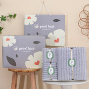 Three-piece Candy Stripe Set in Starry Sky Gray