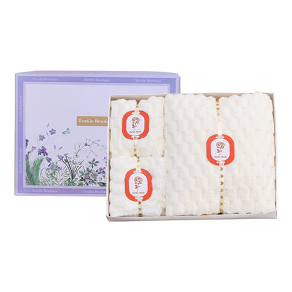 Towels And Shower Cap Gift Set, Perfect For Home Textiles And Bathroom Essentials