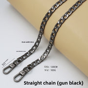 Straight Chain - Gunmetal Black 120CM