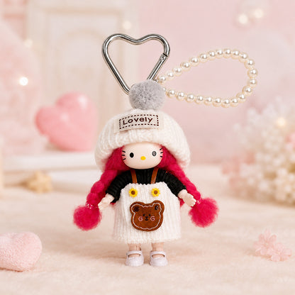 Car Soft Clay Key Chain Bag Charm, Perfect Christmas Gift For Key Chains And Bag Accessories