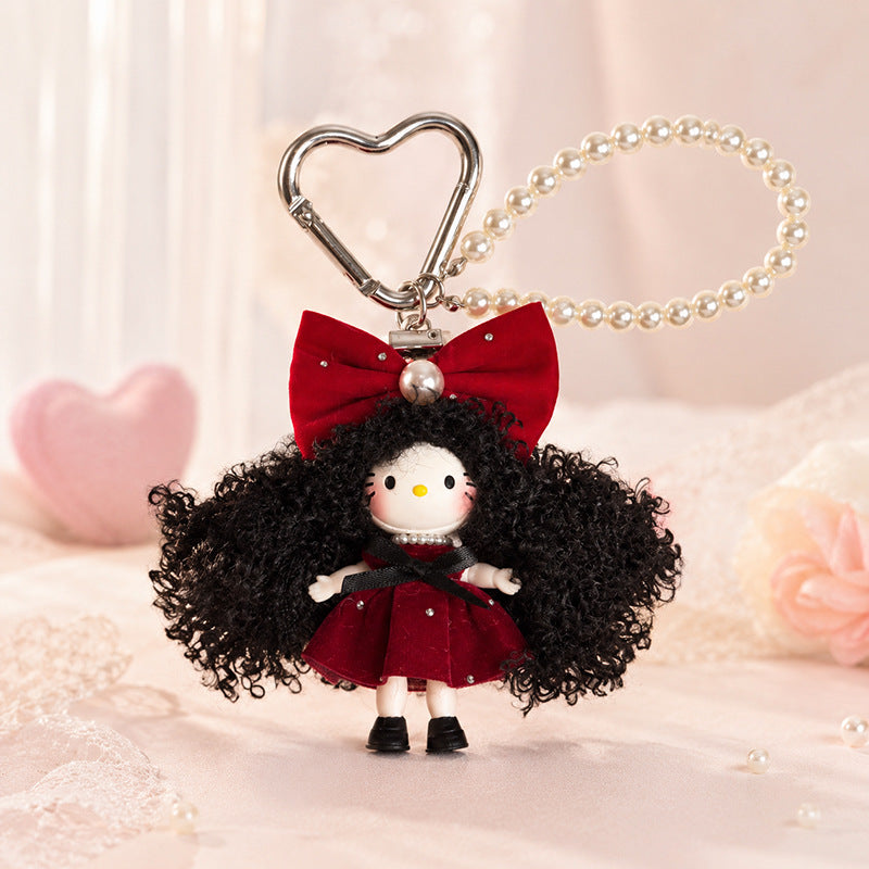 Car Soft Clay Key Chain Bag Charm, Perfect Christmas Gift For Key Chains And Bag Accessories