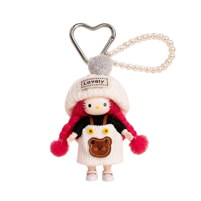 Car Soft Clay Key Chain Bag Charm, Perfect Christmas Gift For Key Chains And Bag Accessories