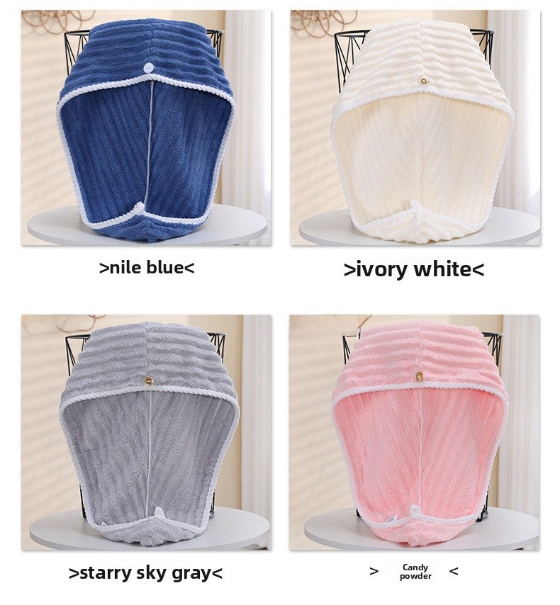 Towels And Shower Cap Gift Set, Perfect For Home Textiles And Bathroom Essentials