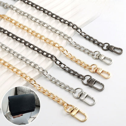 Solid Color Metal Bag Strap In Streetwear Style For Bag Accessories