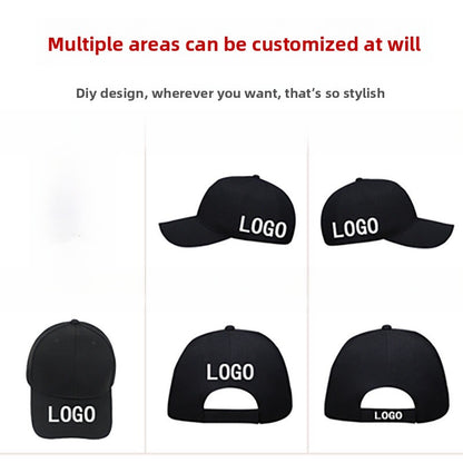Unisex Wide Brim Baseball Cap With UV Protection Featuring Embroidery In Polyester Material