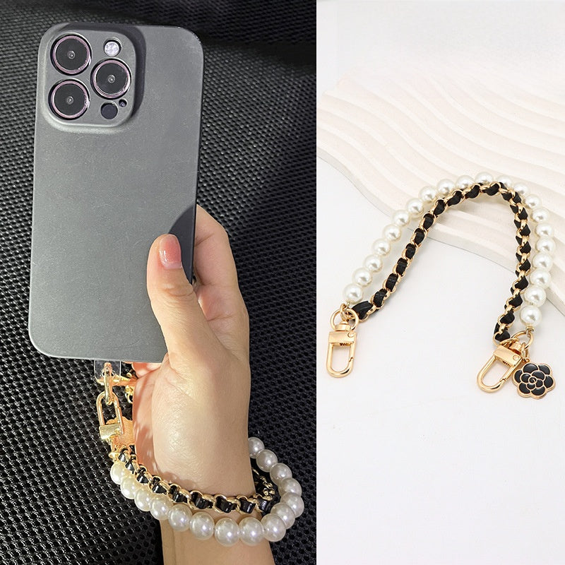Pearl Bag Strap Made Of Durable Metal For Stylish And Elegant Bag Accessories