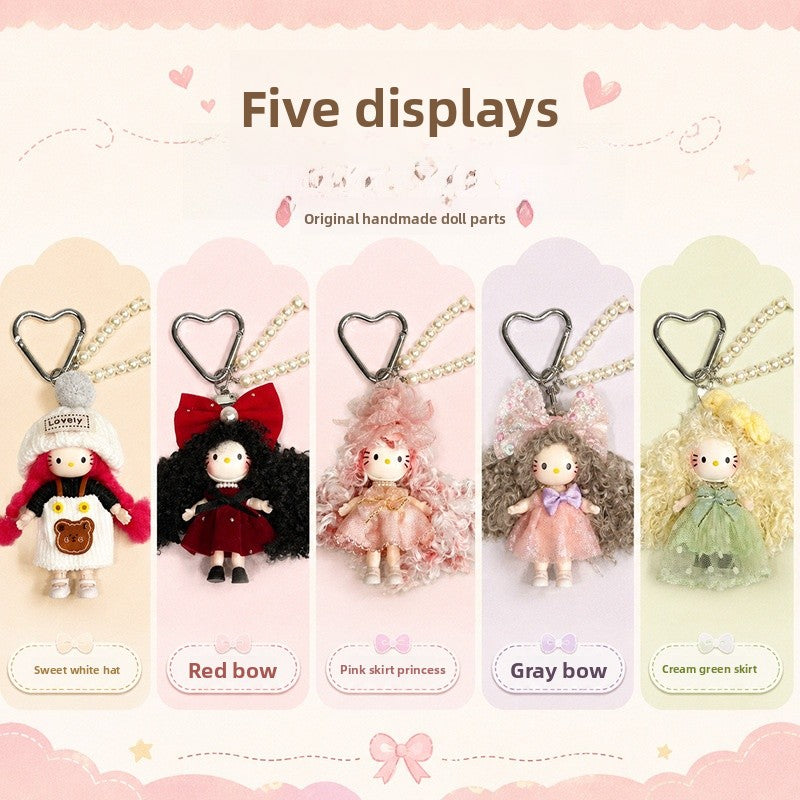 Car Soft Clay Key Chain Bag Charm, Perfect Christmas Gift For Key Chains And Bag Accessories