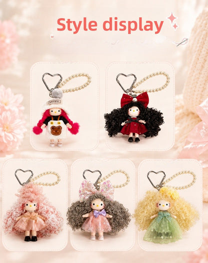 Car Soft Clay Key Chain Bag Charm, Perfect Christmas Gift For Key Chains And Bag Accessories
