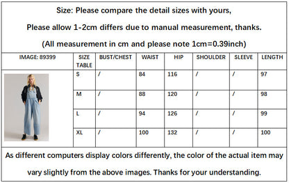Women's Inelastic Denim Cotton Dungarees Full Length Casual Jeans With Washed Finish For Spring