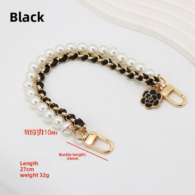 Pearl Bag Strap Made Of Durable Metal For Stylish And Elegant Bag Accessories