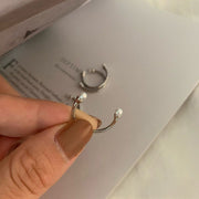 Small Pearl Open Ring - (single Piece)