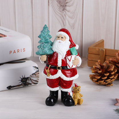 Christmas Tree Ornament In Resin, Festive Christmas Decoration For Holiday Celebrations