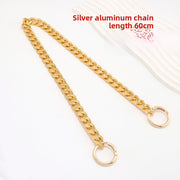 Light Gold Aluminum Chain, 60cm Total Length