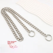 Silver Aluminum Chain 100cm Total Length