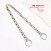 Silver Aluminum Chain 60cm Total Length