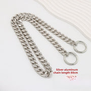 Silver Aluminum Chain 80cm Total Length