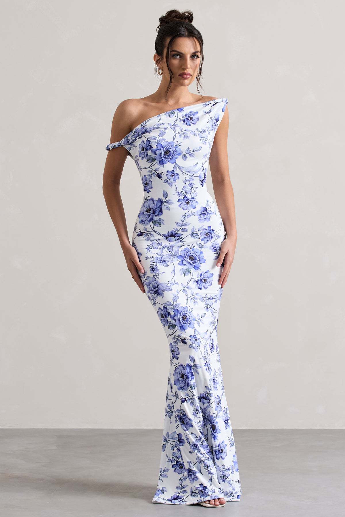 Sexy Sleeveless Abstract Bodycon Dress With Boat Neck In Polyester For Casual Occasion