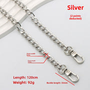 Board Buckle 120CM Silver