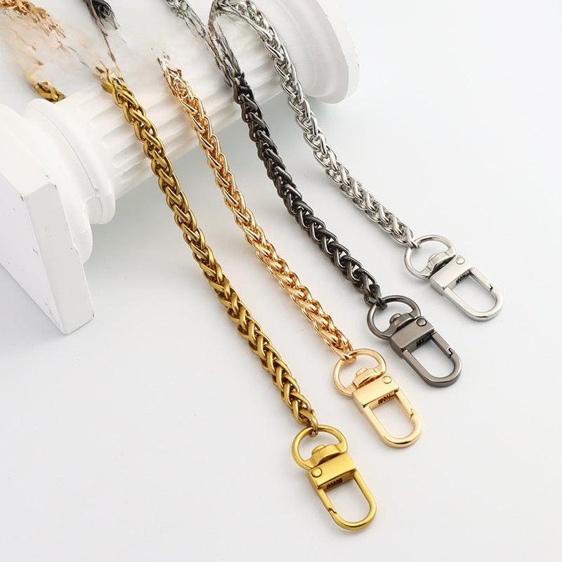 Solid Color Bag Strap In Zinc Alloy Featuring Streetwear Style For Durable And Trendy Accessories