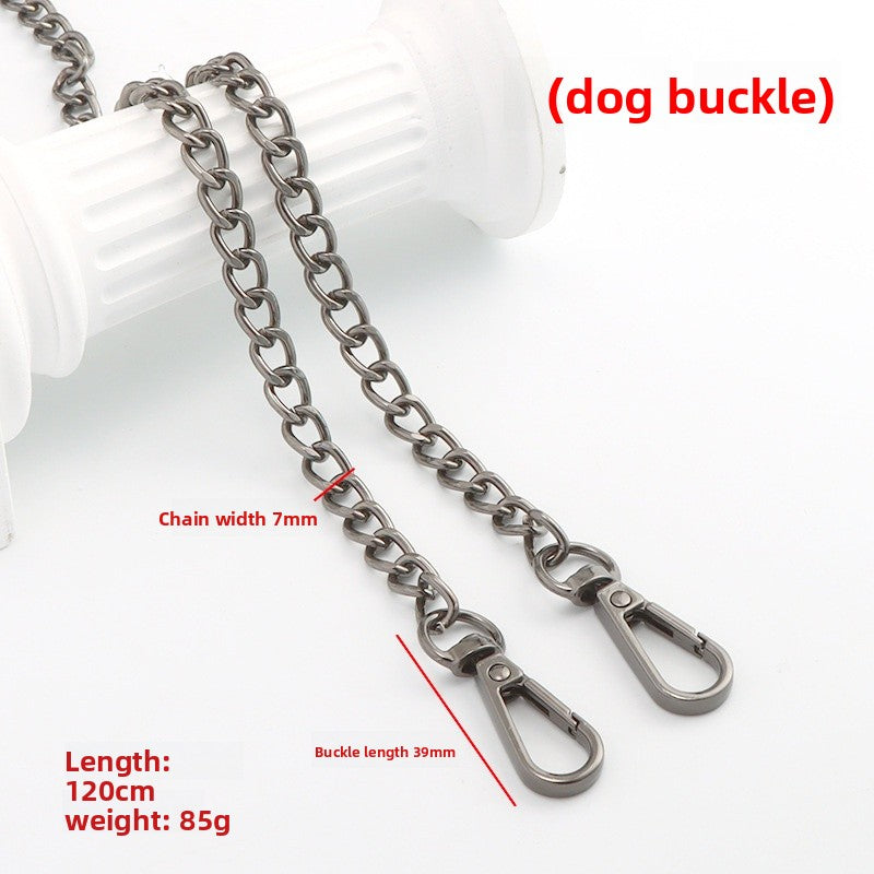 Solid Color Bag Strap In Zinc Alloy Featuring Streetwear Style For Durable And Trendy Accessories