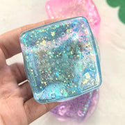 Maltose 5cm Gold Powder Ice Cube Blue