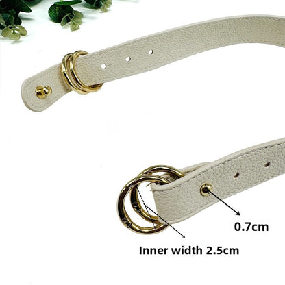 Solid Color Bag Strap In PUR Material Featuring Simple Style For Versatile Bag Accessories