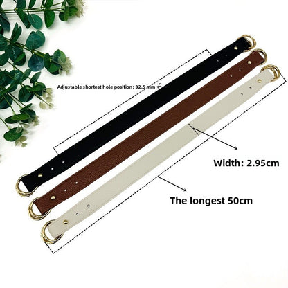 Solid Color Bag Strap In PUR Material Featuring Simple Style For Versatile Bag Accessories