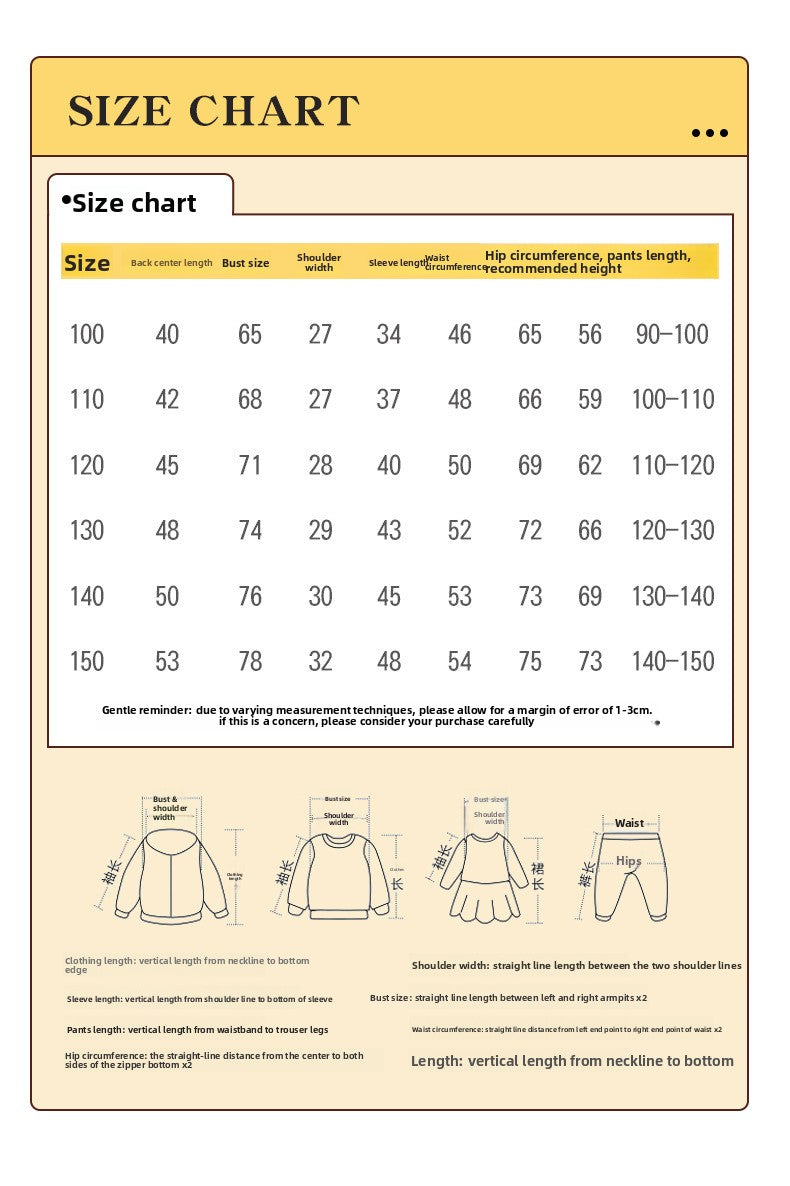 Cute Cartoon Cotton T-shirt Co-ord Set For Girls Featuring Printing, 2 Pieces Kids Clothing Set