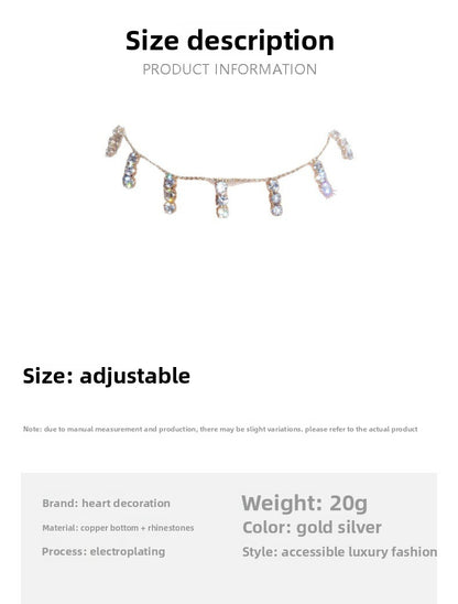 Crystal Silver Pendant Necklace For Women Featuring Electroplated Alloy With Rhinestone Inlay